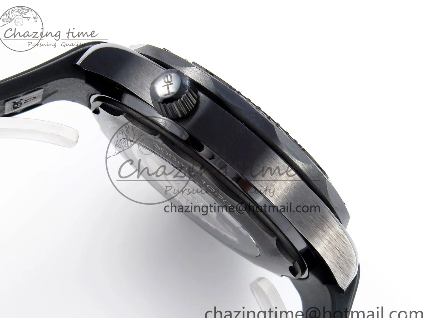 0325 SEAMASTER 300M 43.5MM BLACK CERAMIC VSF 1:1 BEST EDITION BLACK DIAL ON BLACK RUBBER STRAP A FashionForward 7766